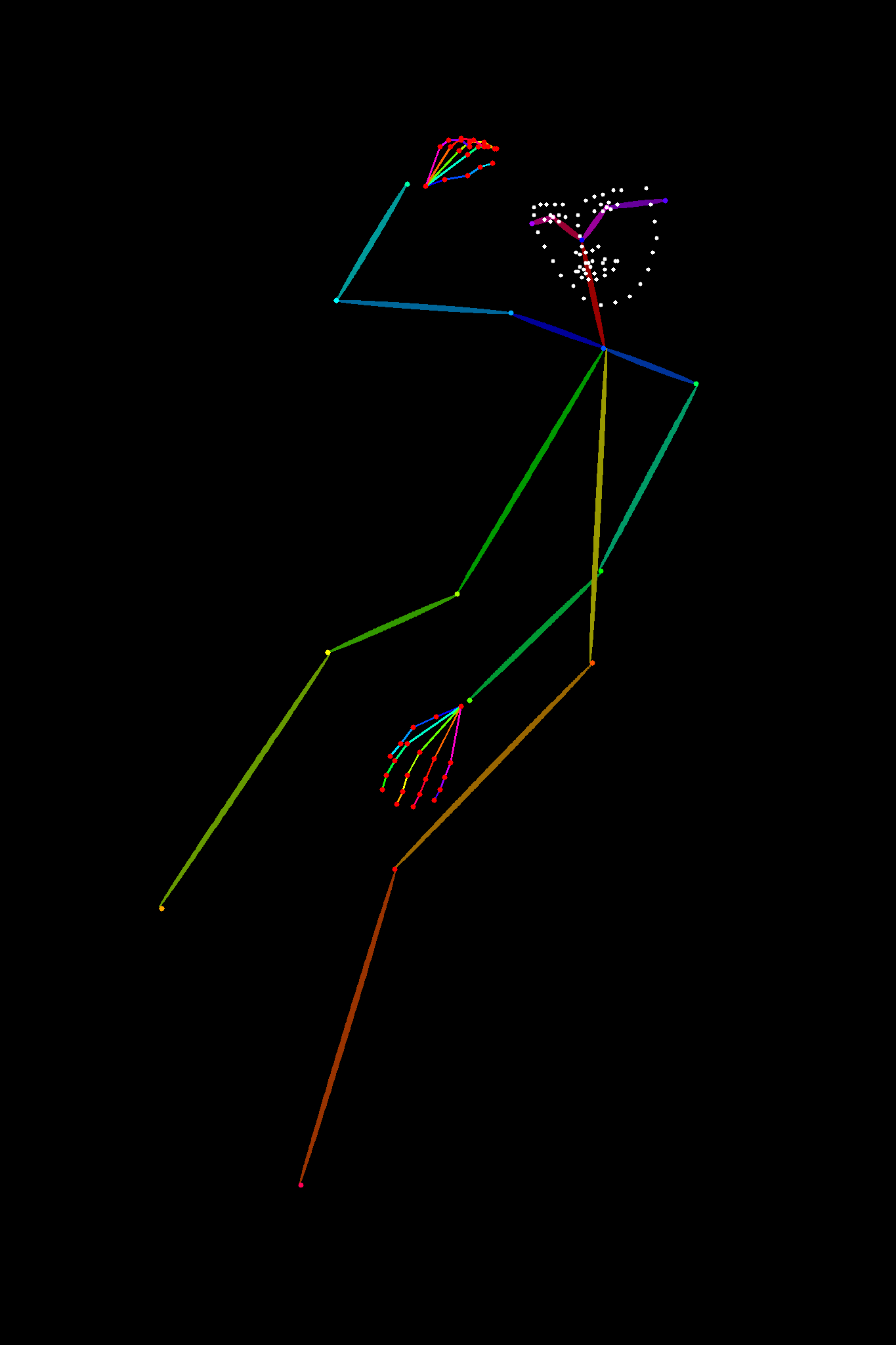 HLP-0017 坐姿 skeleton