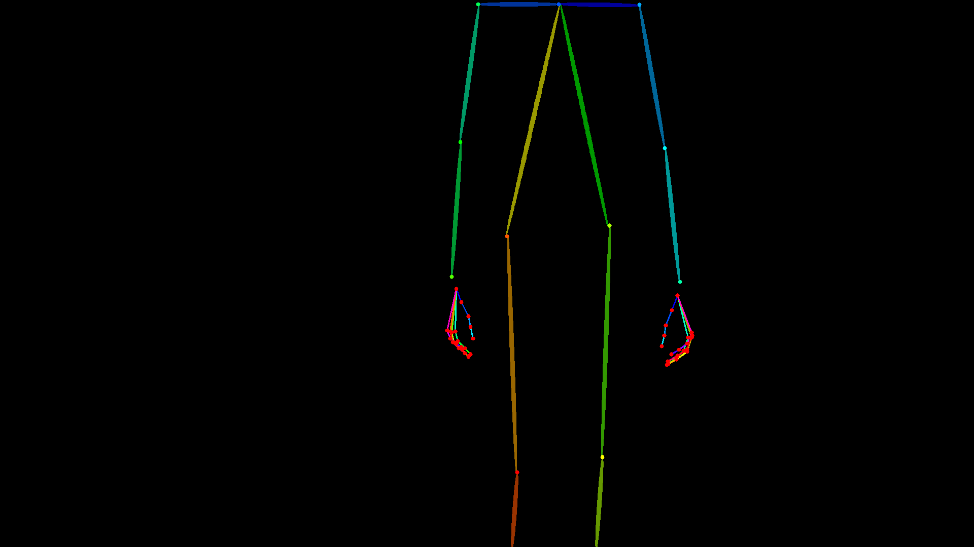 HLP-0022 迈步 skeleton